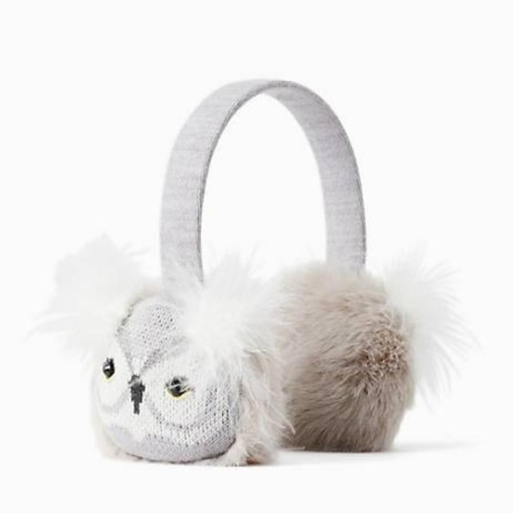 kate spade Accessories - KATE SPADE Who Me Earmuffs in Heather Grey NWT